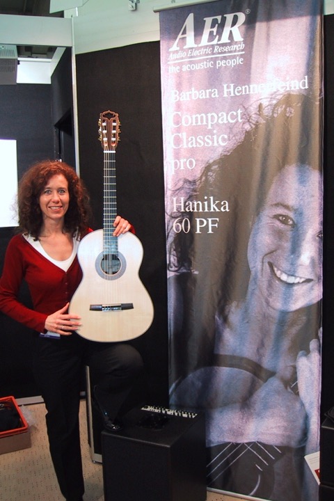 Musikmesse Frankfurt mit AER und Hanika guitars